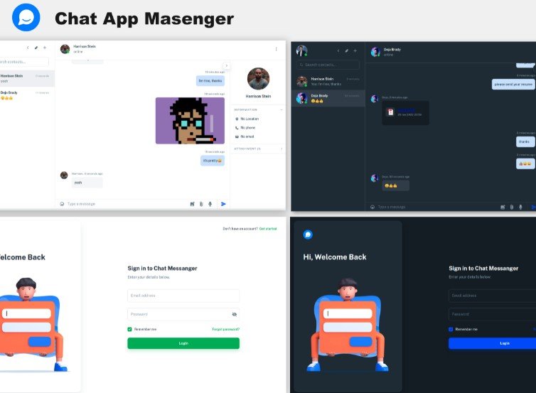 A chat app massenger with expressjs and reactjs