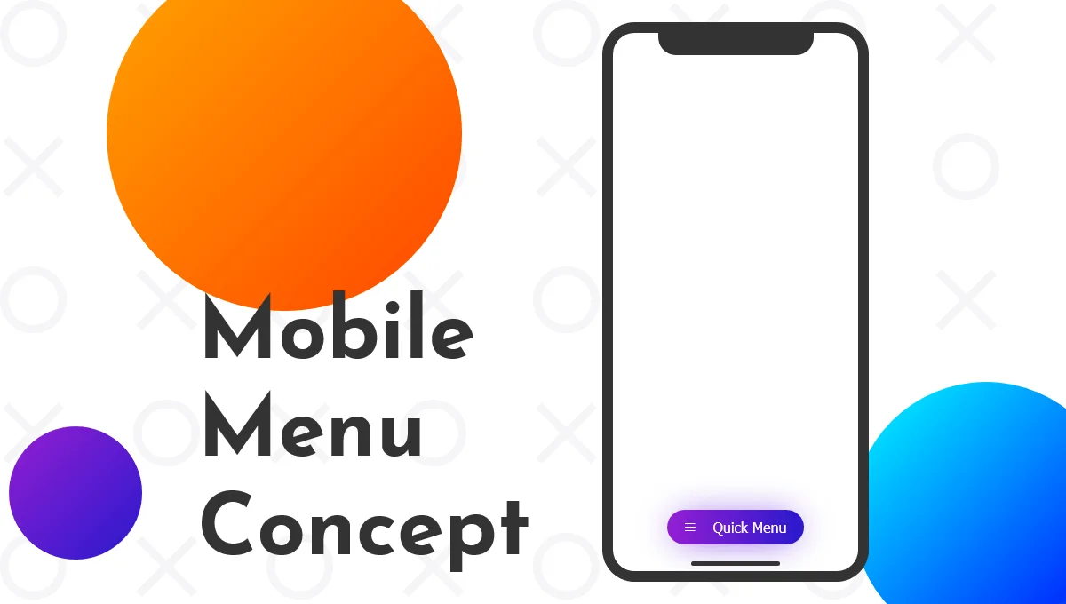 Mobile Menu Concept
