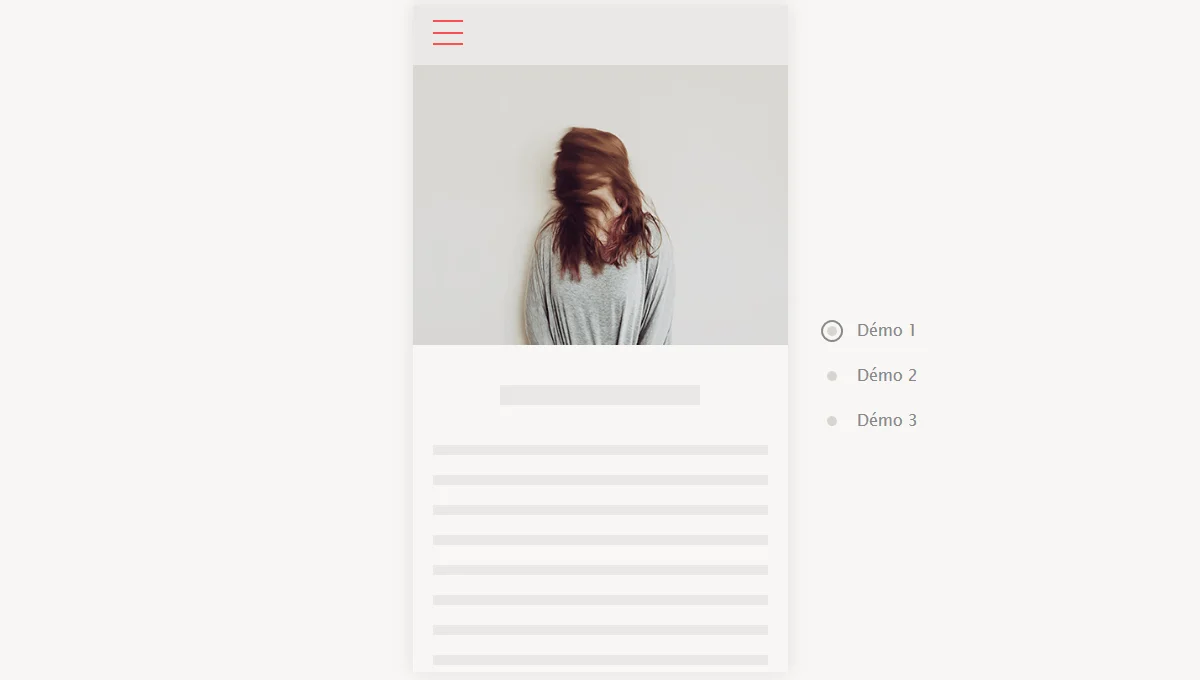 3 Mobile Nav Animations