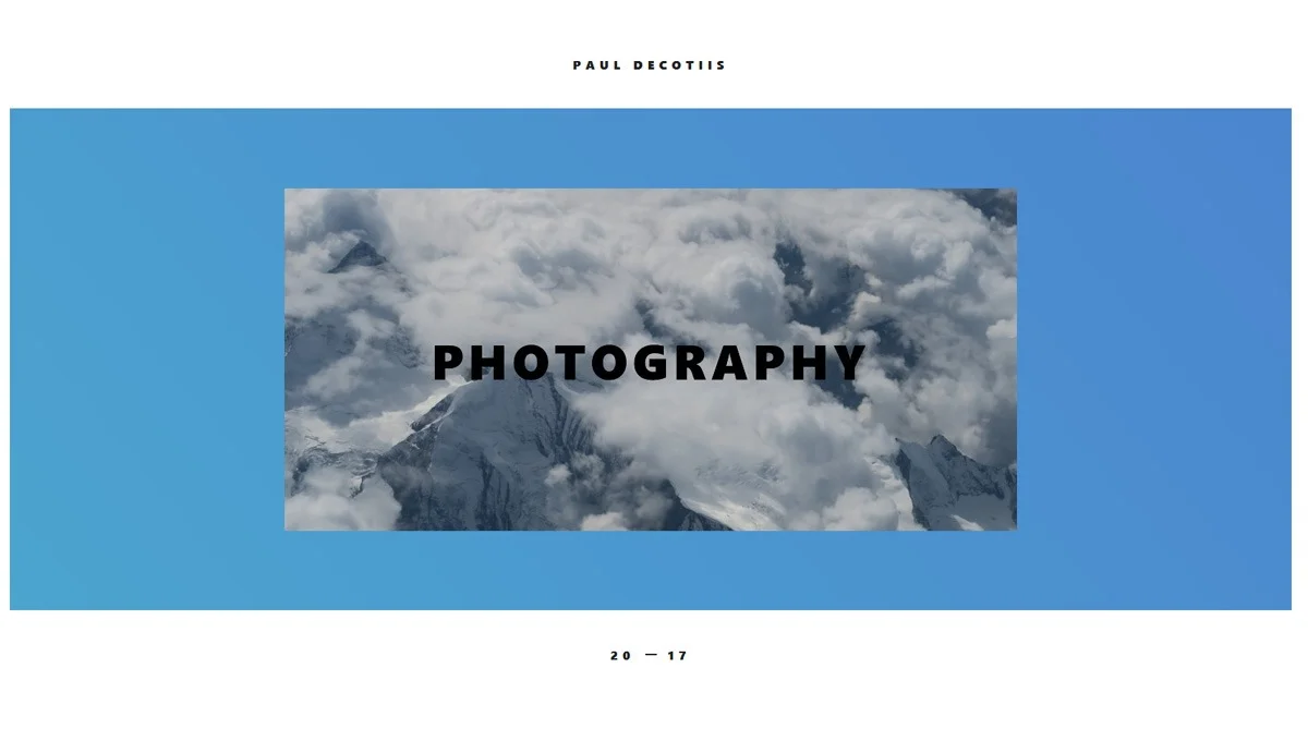 Simple CSS3 Page Transition