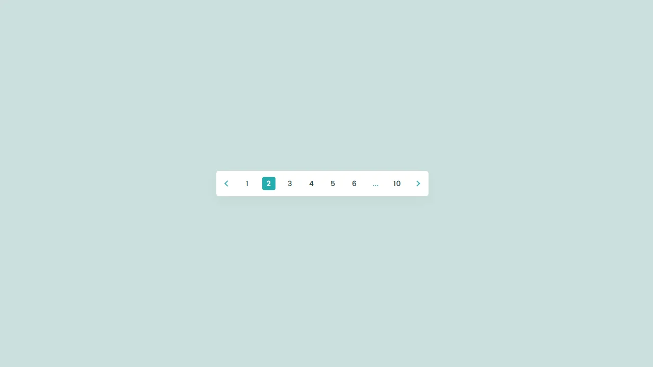 Pure CSS Pagination