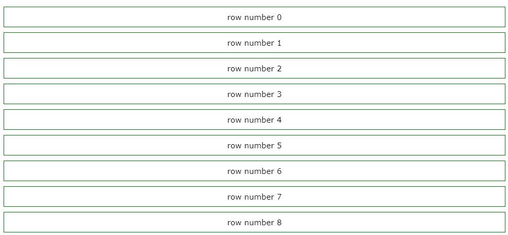 A simple listview for ReactJS that implements the concept of virtualization