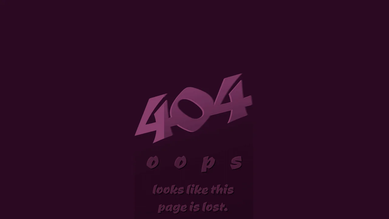 404 Page