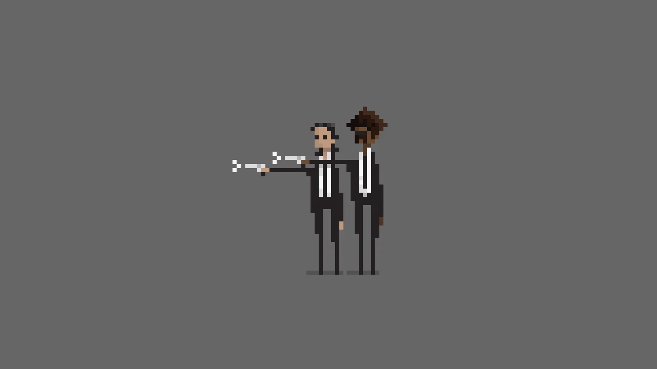 Pulp Fiction CSS Pixel Art
