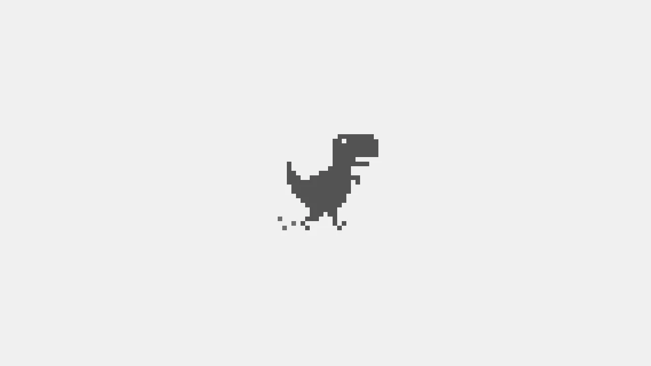 Single Element Animated CSS3 T-Rex