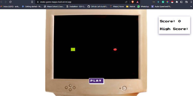 A Simple Snack Game using Reactjs