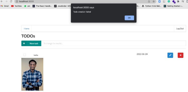 A simple TODO application using AWS Lambda and Serverless framework