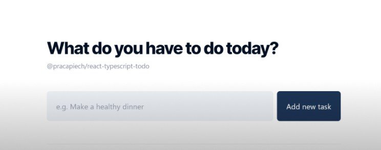 A simple web application created with the Typescript and React.js library