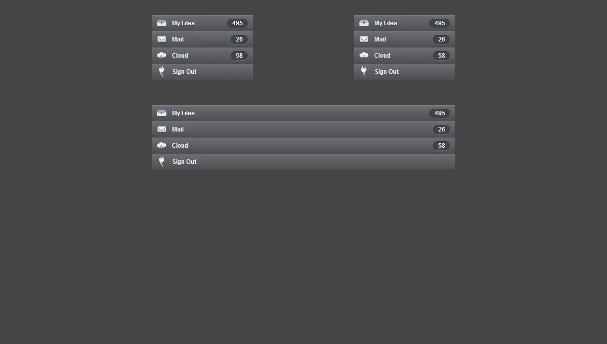 Accordion Menu in Pure CSS3