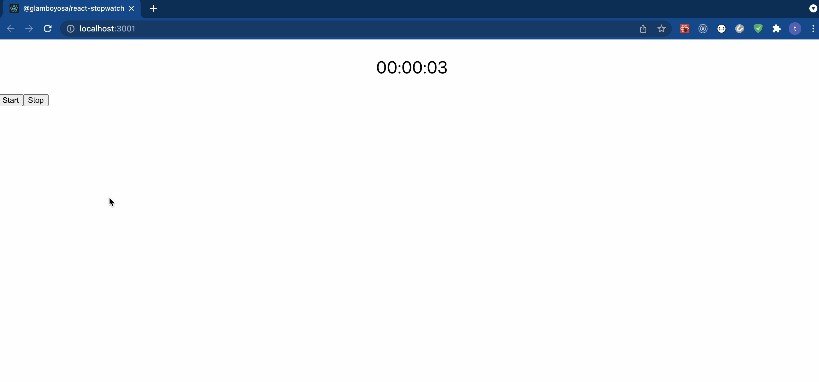 A small package that exposes a performant stopwatch UI component and hook