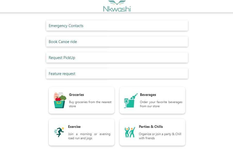A smart city community centered application using react.js