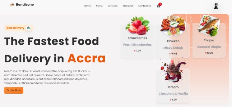 A Smart Online Restaurant App with React