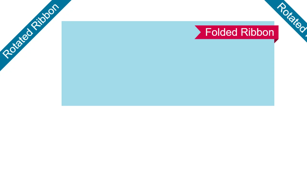 Folded and Rotated Ribbon