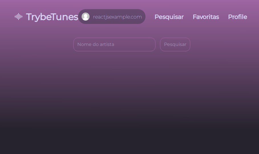 A spotify-like application using class components and API requests