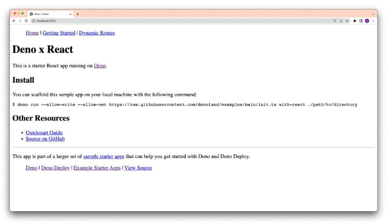 A starter app and tutorial with React18 and Deno