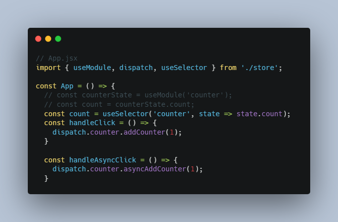 A state management library for React