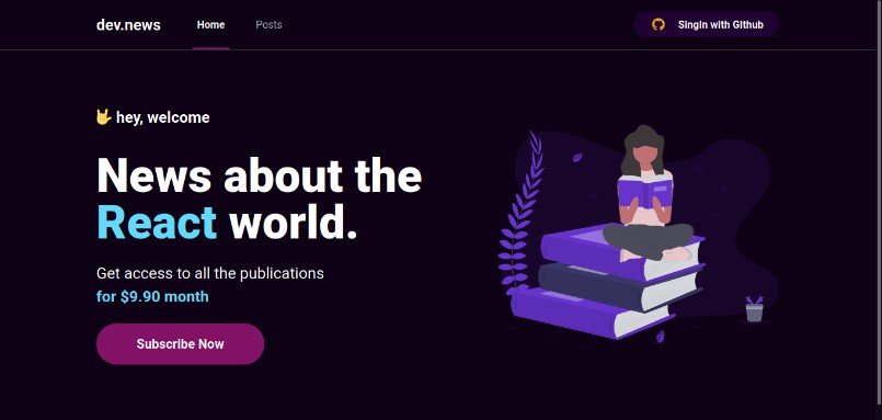 A subscription-based news application made with Next.js and FaunaDB
