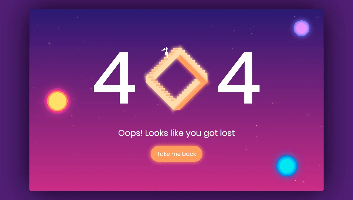 404 Error Page