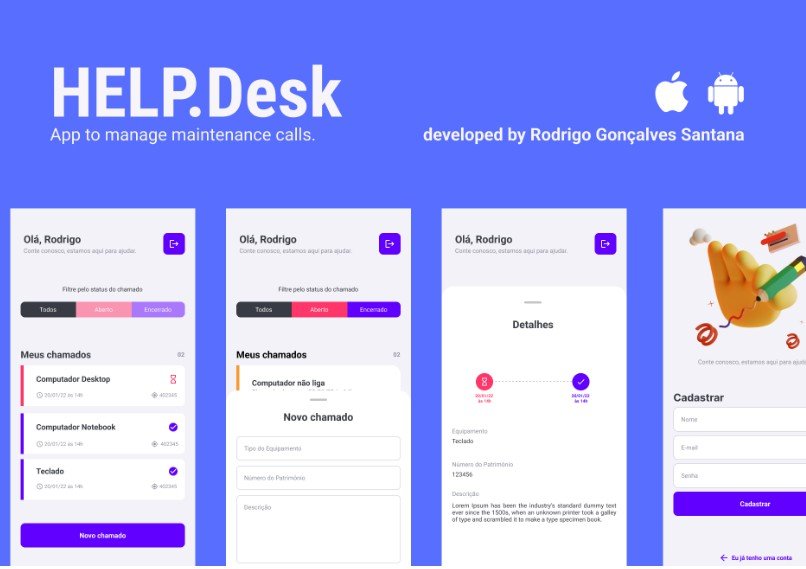 A Ticket opening App to manage maintenance calls
