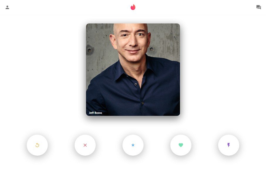 A Tinder Clone App Built With React