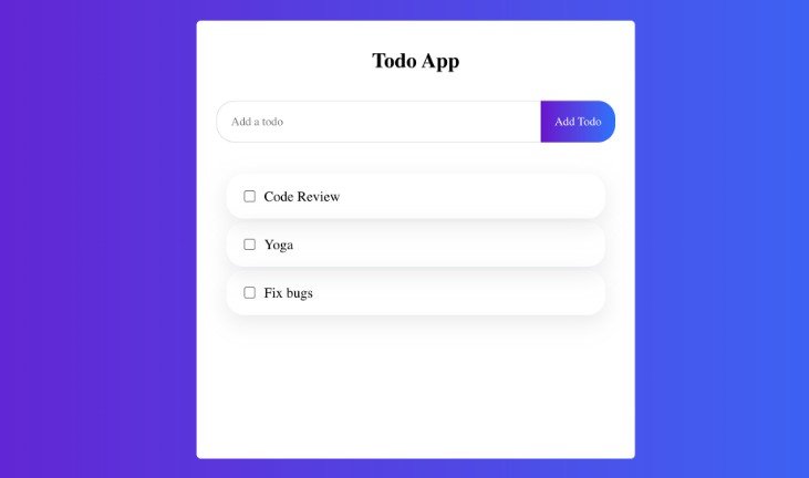 A Todo App built using TypeScript and React