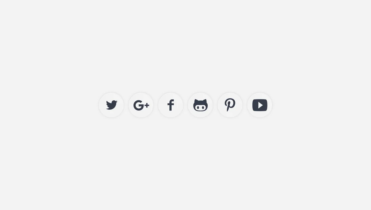 SVG Social Icons