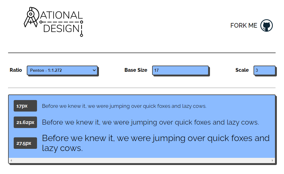 A tool for creating ratio-based style systems built in React