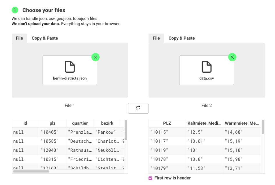 A tool for merging data from CSV, JSON, Geo- and TopoJSON files