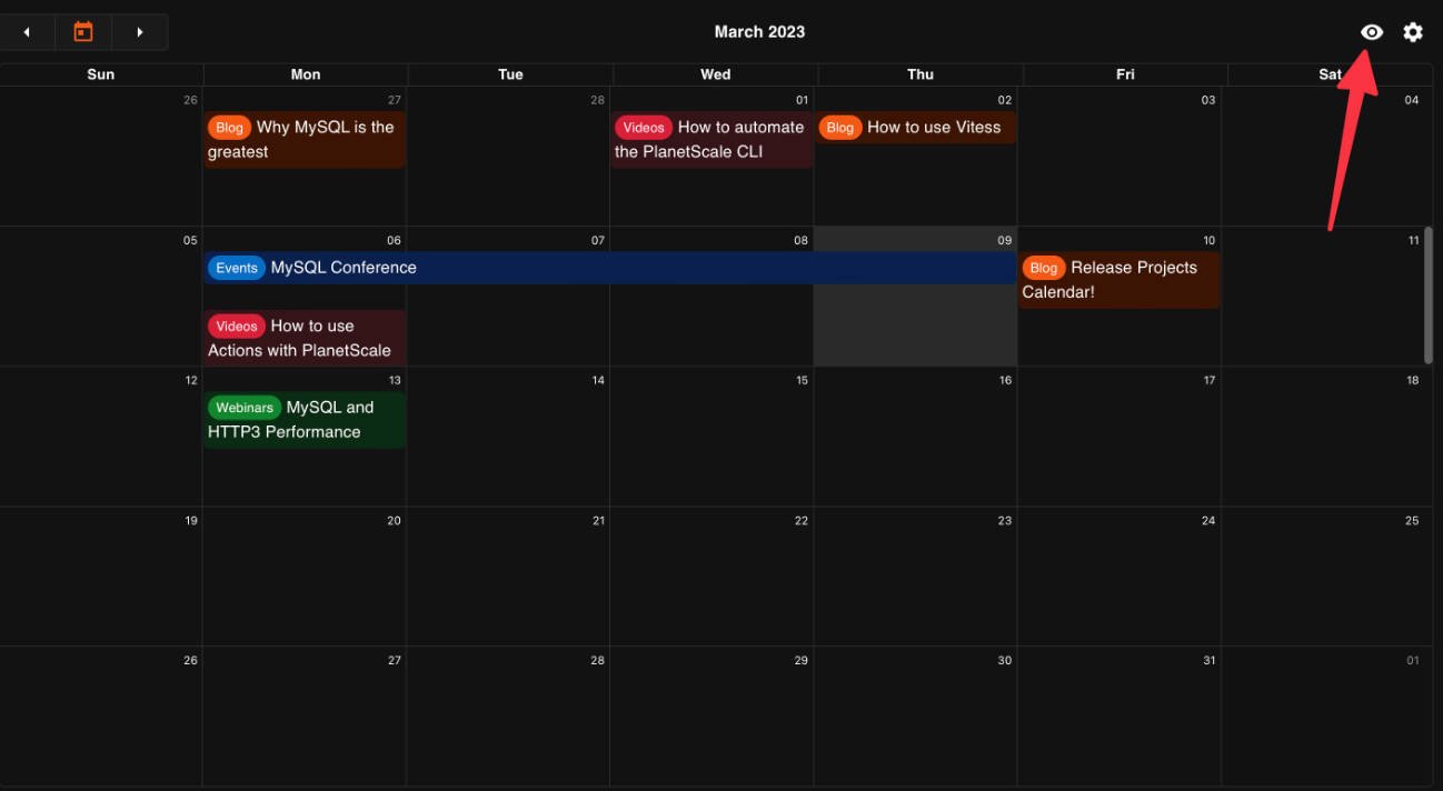 A tool to view GitHub Project Issues in a calendar view
