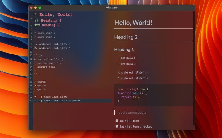A tutorial for building a beautiful Markdown editor with React