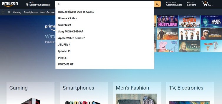 A virtual ecommerce website using React, Node js, Express js, and Mongoose