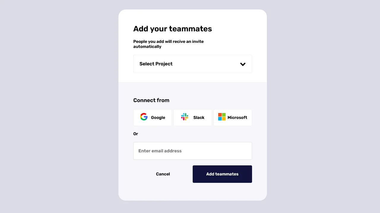 Subscribe Email Form
