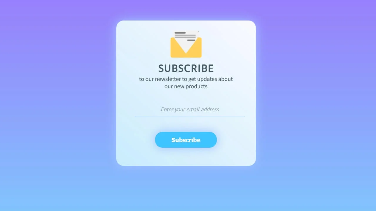 CSS Subscribe Help Panel
