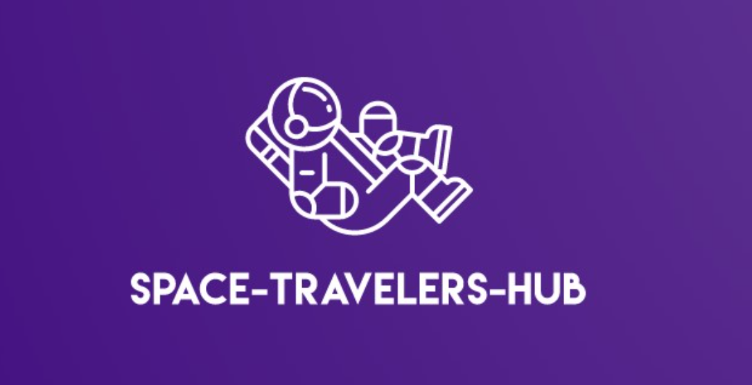 A web application provides commercial and scientific space travel services