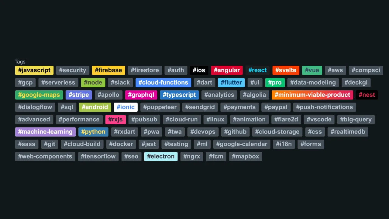 Collection of free HTML and CSS tag examples from codepen and other resources