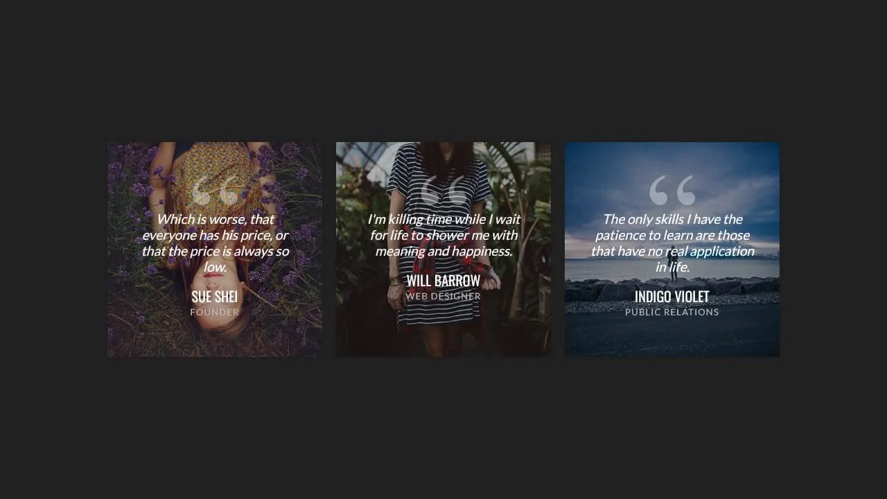 #1574 - Testimonial Card