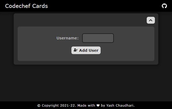 A WebApp to check friend's codechef rating and other details