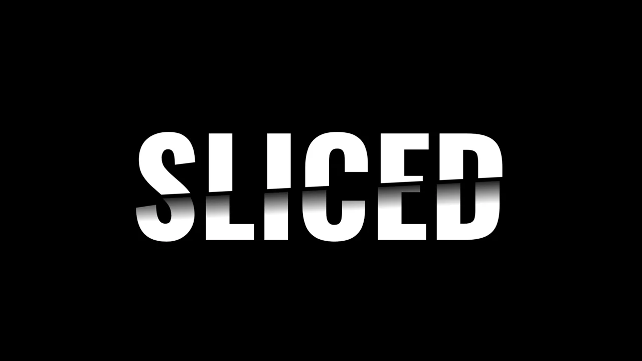Sliced Text Effect