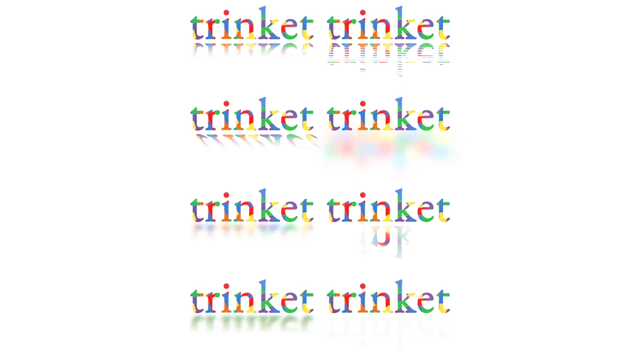 Reflections with CSS