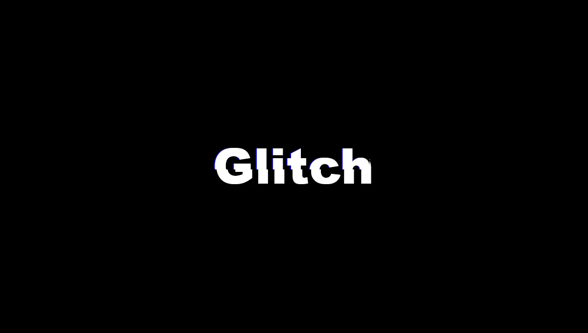 Glitch Text