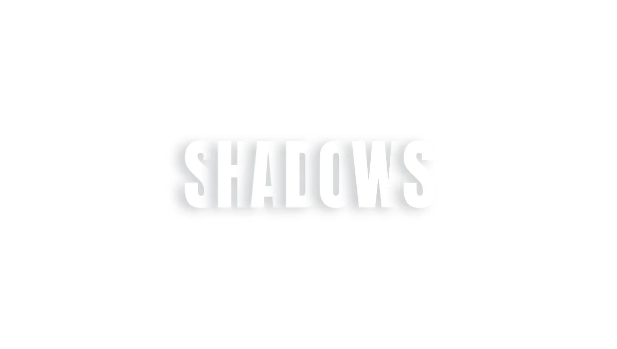 Fancy Text Shadow