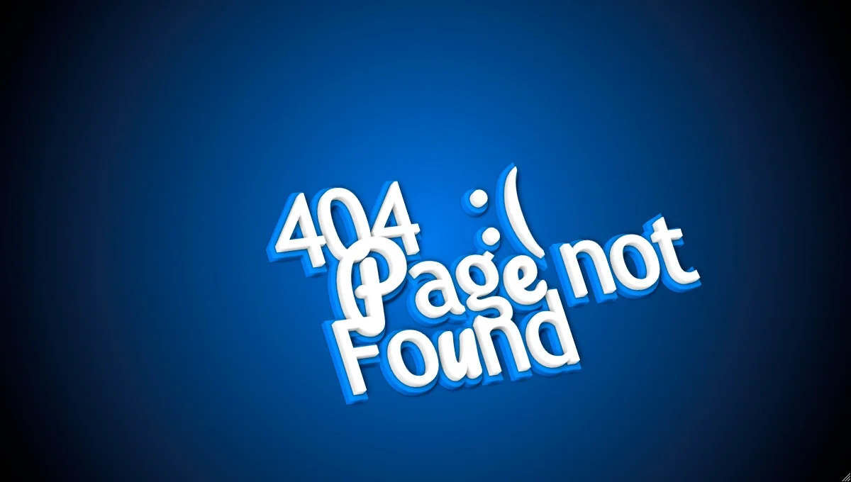 404 Animated Page