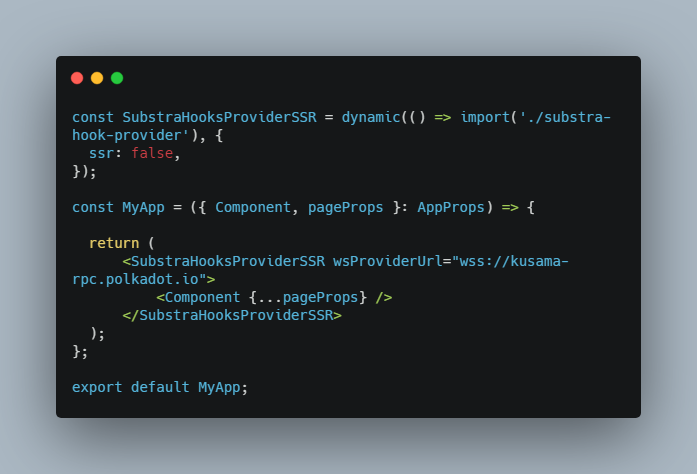 A collection of useful react hooks that work with substrate blockchains