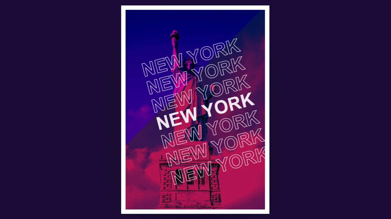 Start Spreading The News — New York Poster