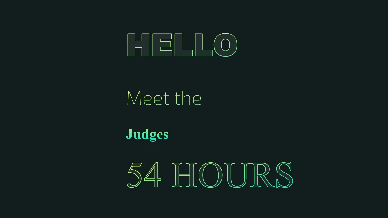 Gradient Text Stroke CSS