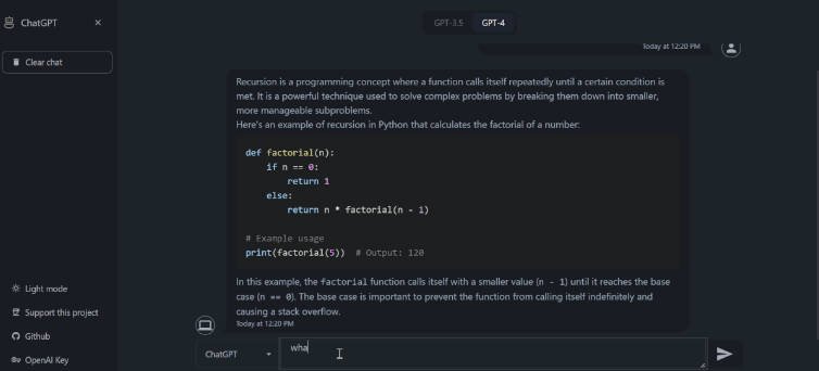An advanced application that combines the power of ChatGPT and DALL.E