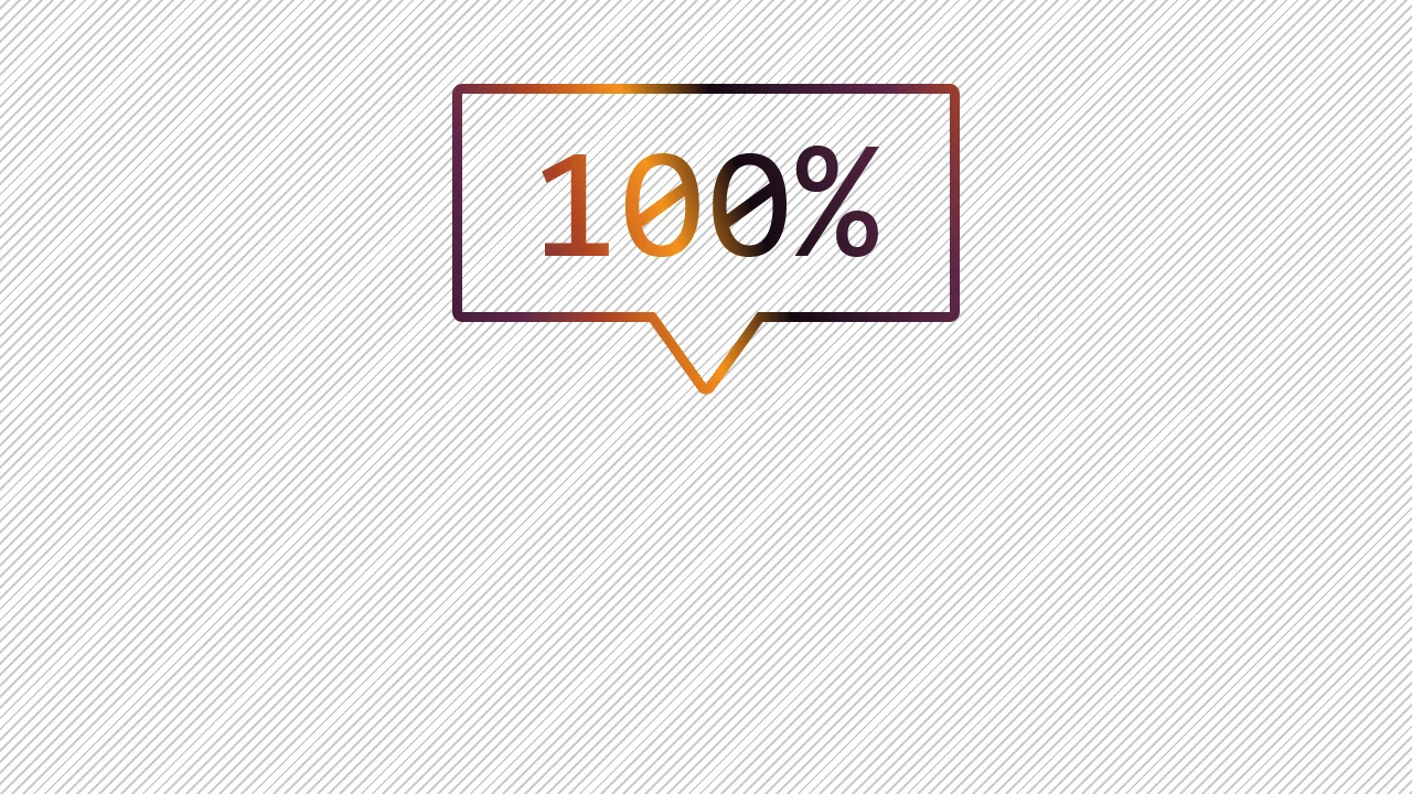 Pure CSS 1 Element Gradient Tooltip