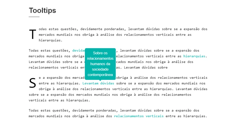 Tooltip Usign Just CSS