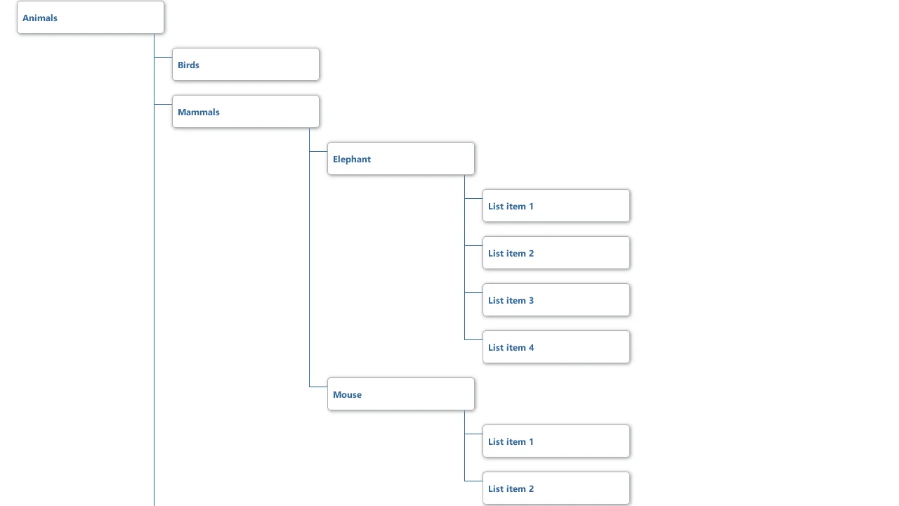 CSS3 Tree View Sticky
