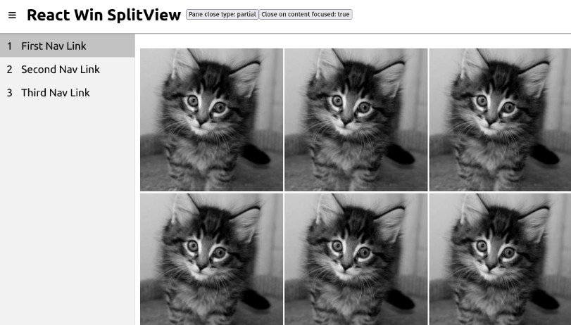An attempt to recreate the SplitView component from WinJS